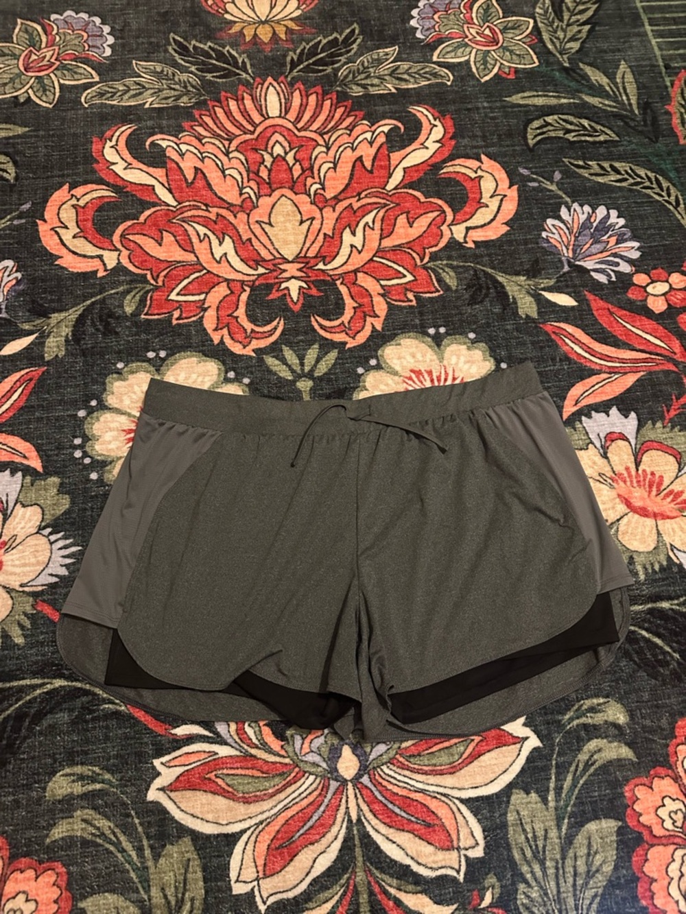 3/$25 🖤 Avia Running Shorts XXXL 3XG 22 Gray Athletic Lined Lightweight
